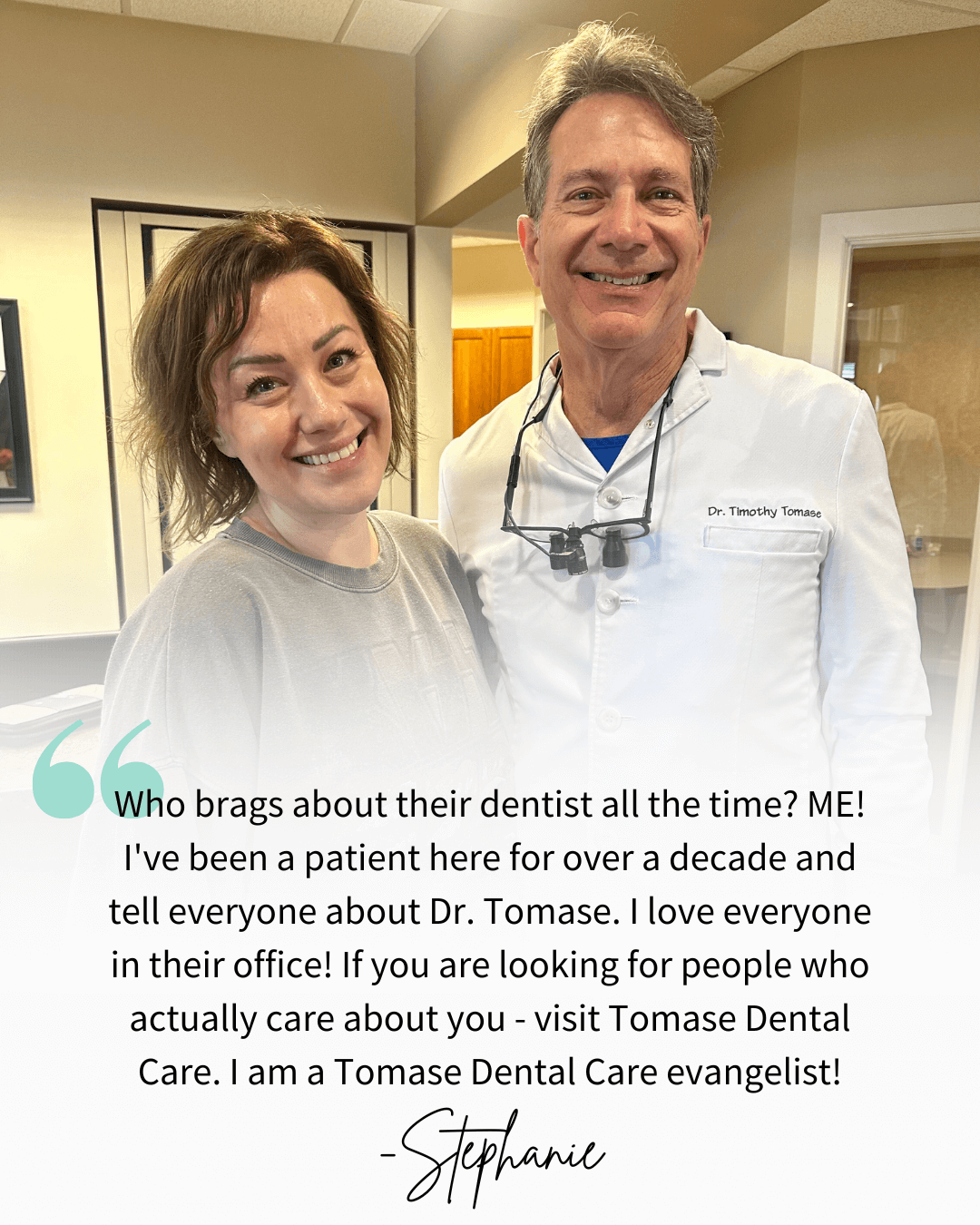 Tomase Patient Testimonial