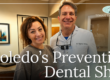 Doctor and patient smiling