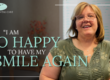 Woman smiling